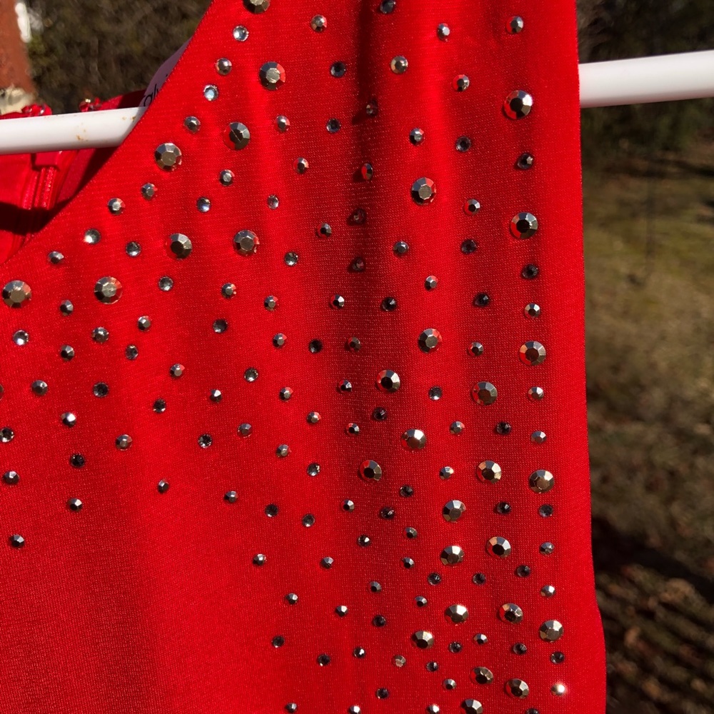 Calvin Klein red dress - Picture 4 of 10